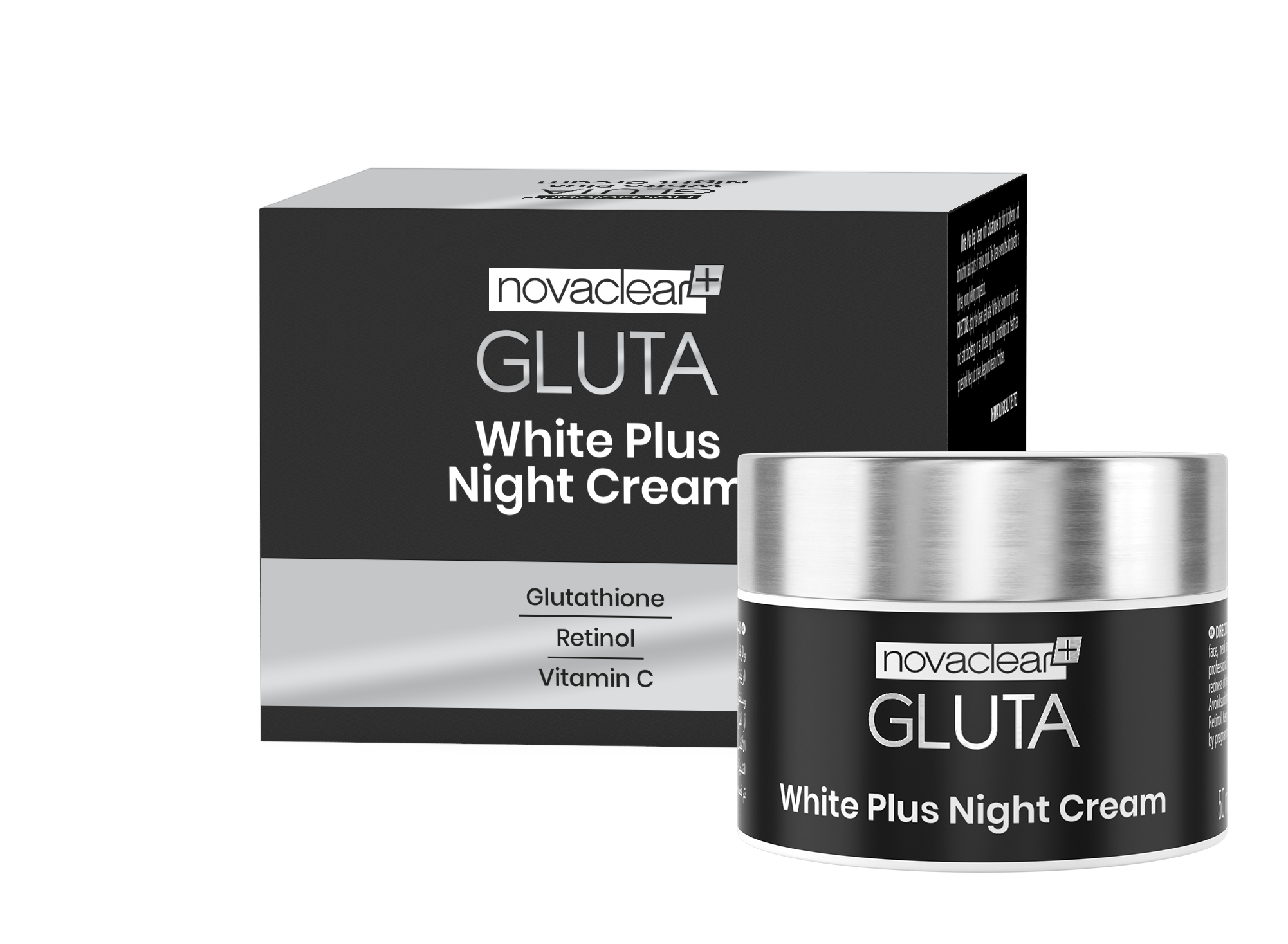 GLUTA WHITE PLUS NIGHT CREAM - Kem Glutathione Trắng Da, Ngăn Ngừa Nám Ban Đêm